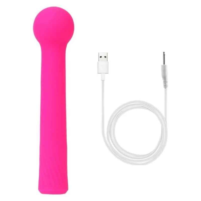 Plug Anal Vibrant bendable G rose foncé