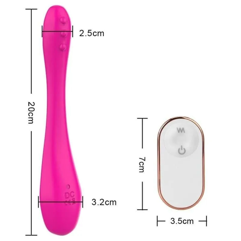 Plug Anal Vibrant bendable Rose Remote