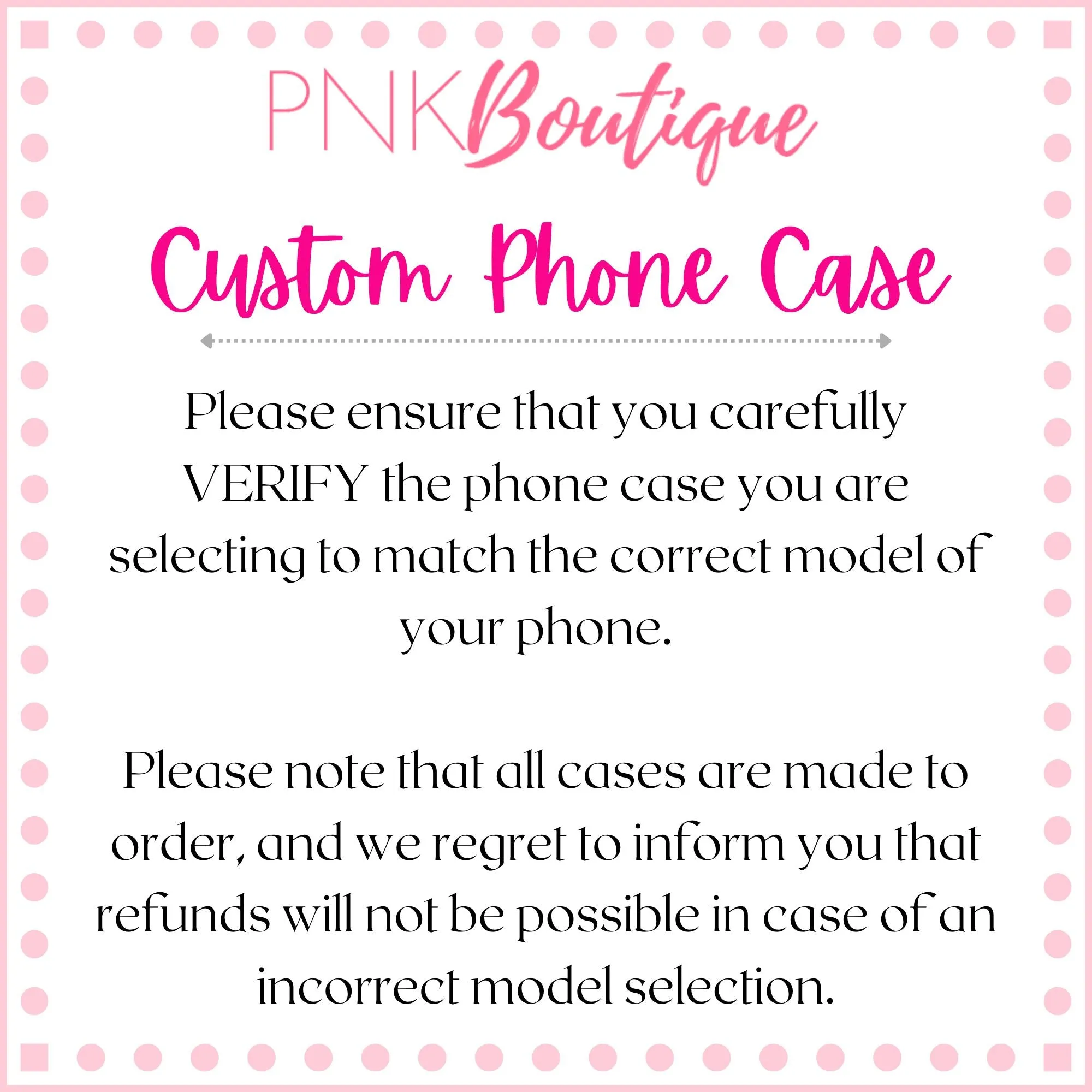 PNK Watercolor Pink & Green Personalized Tough Phone Case