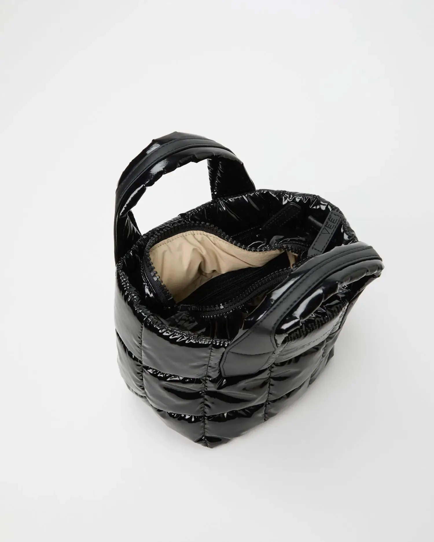 Porter Tote Mini Black Vinyl