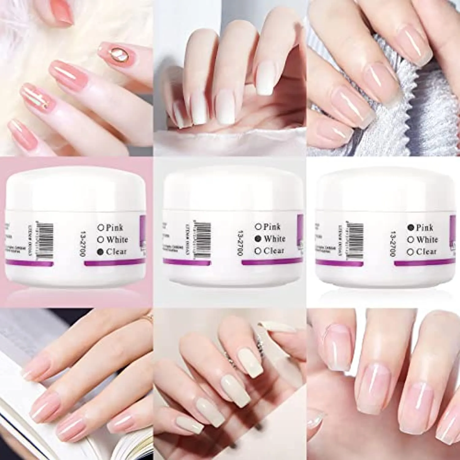 Practice Hand for Acrylic Nails, Fake Maniquin Training Hand for Nail Practice, Nail Practice Hand with Acrylic Nail Powder and Liquid Set, Nail Kit Set Professional Acrylic with Manincure Hand