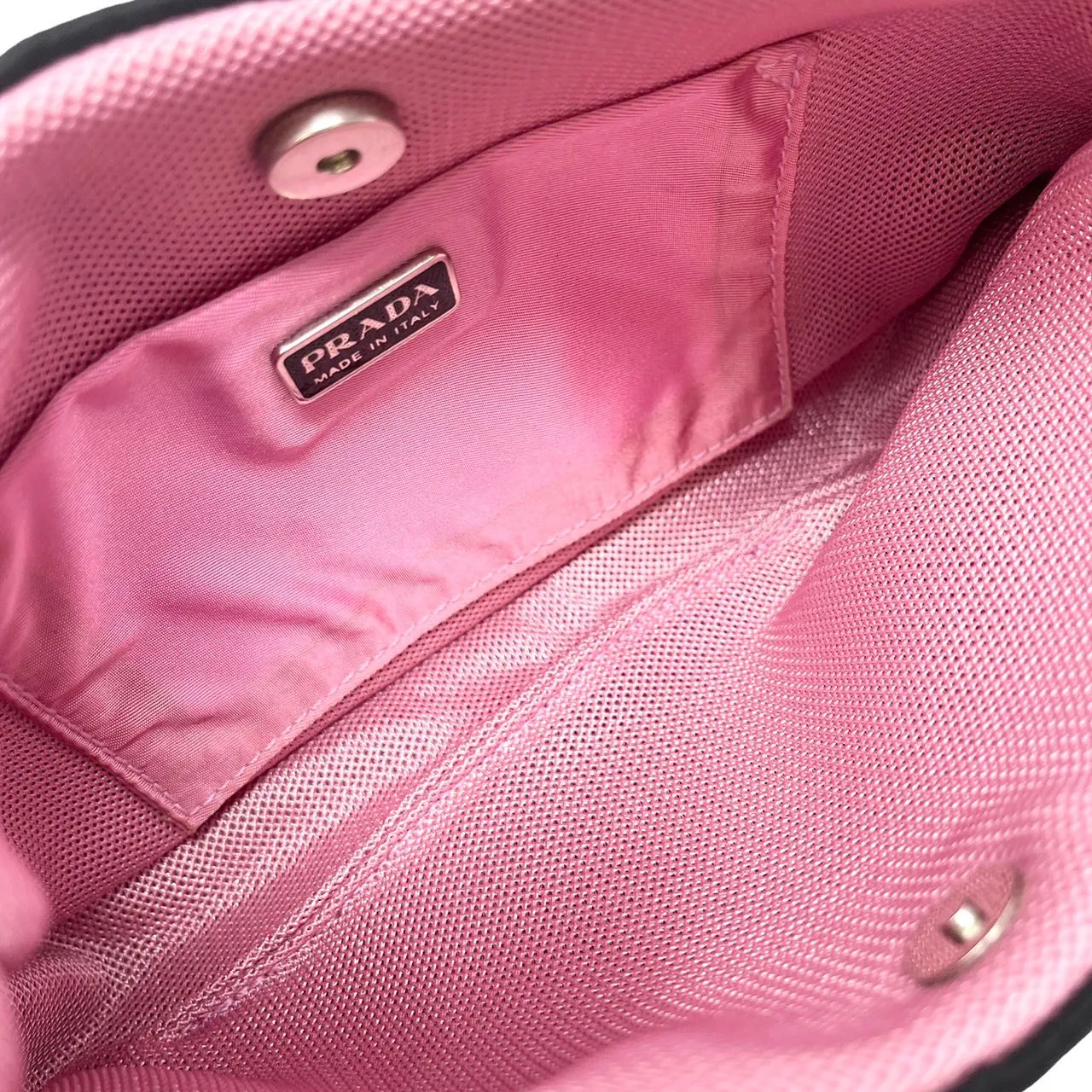 Prada Black Nylon Mini Shoulder Bag