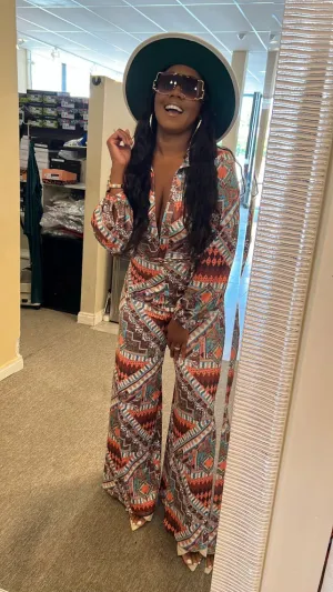 Printed Jumpsuit