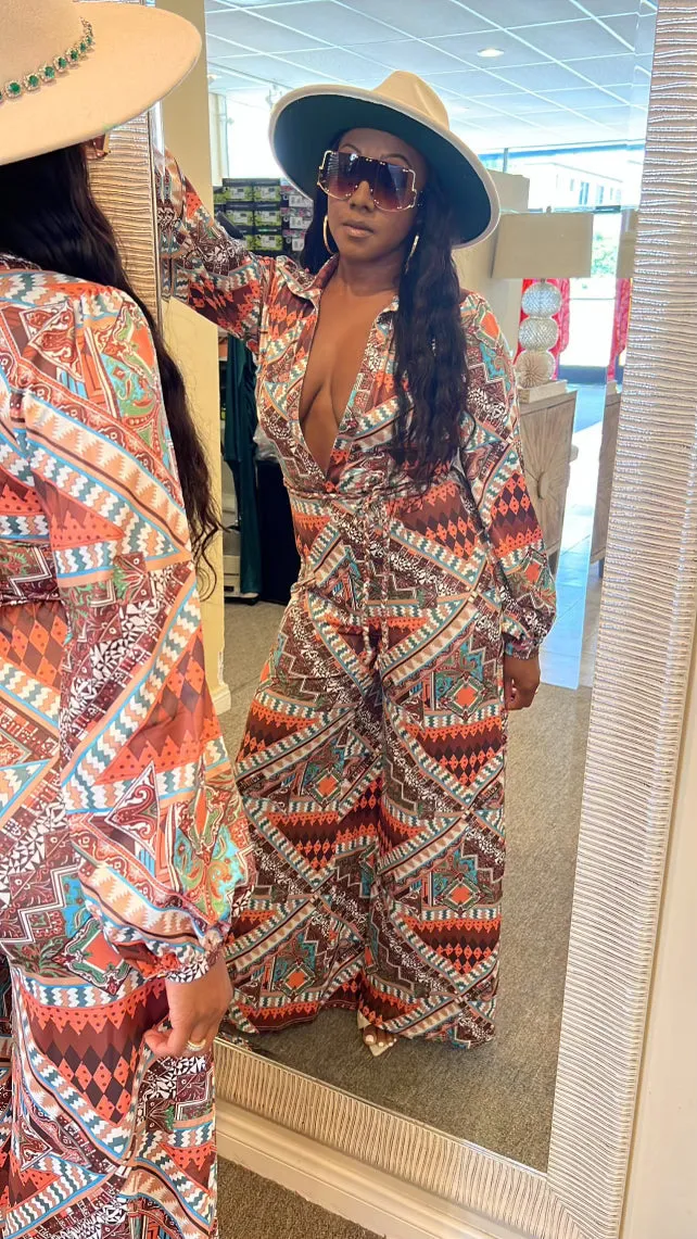 Printed Jumpsuit