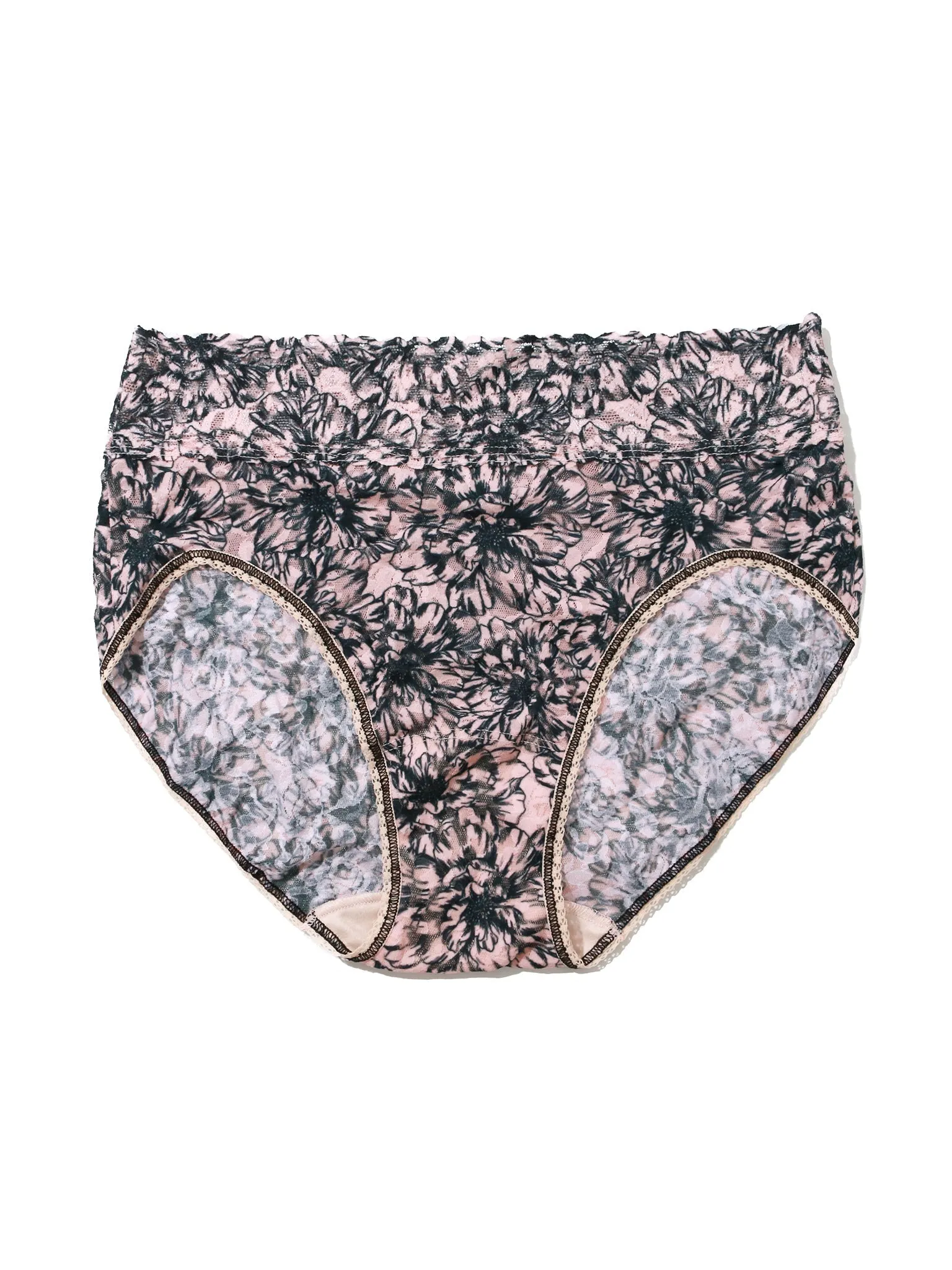 Printed Signature Lace French Brief Outline Sale
