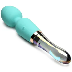 Prisms 10x Dual Ended Silicone & Glass Wand