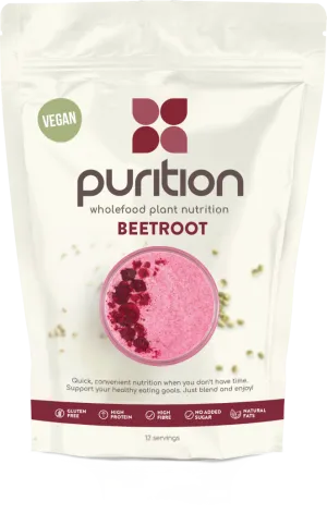 Purition VEGAN Wholefood Plant Nutrition Beetroot 500g