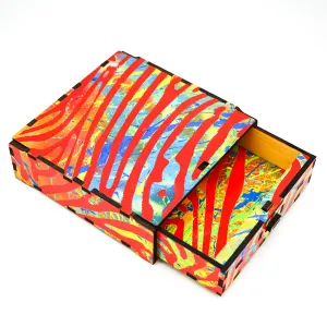 "Autumn Fire" Sliding Drawer