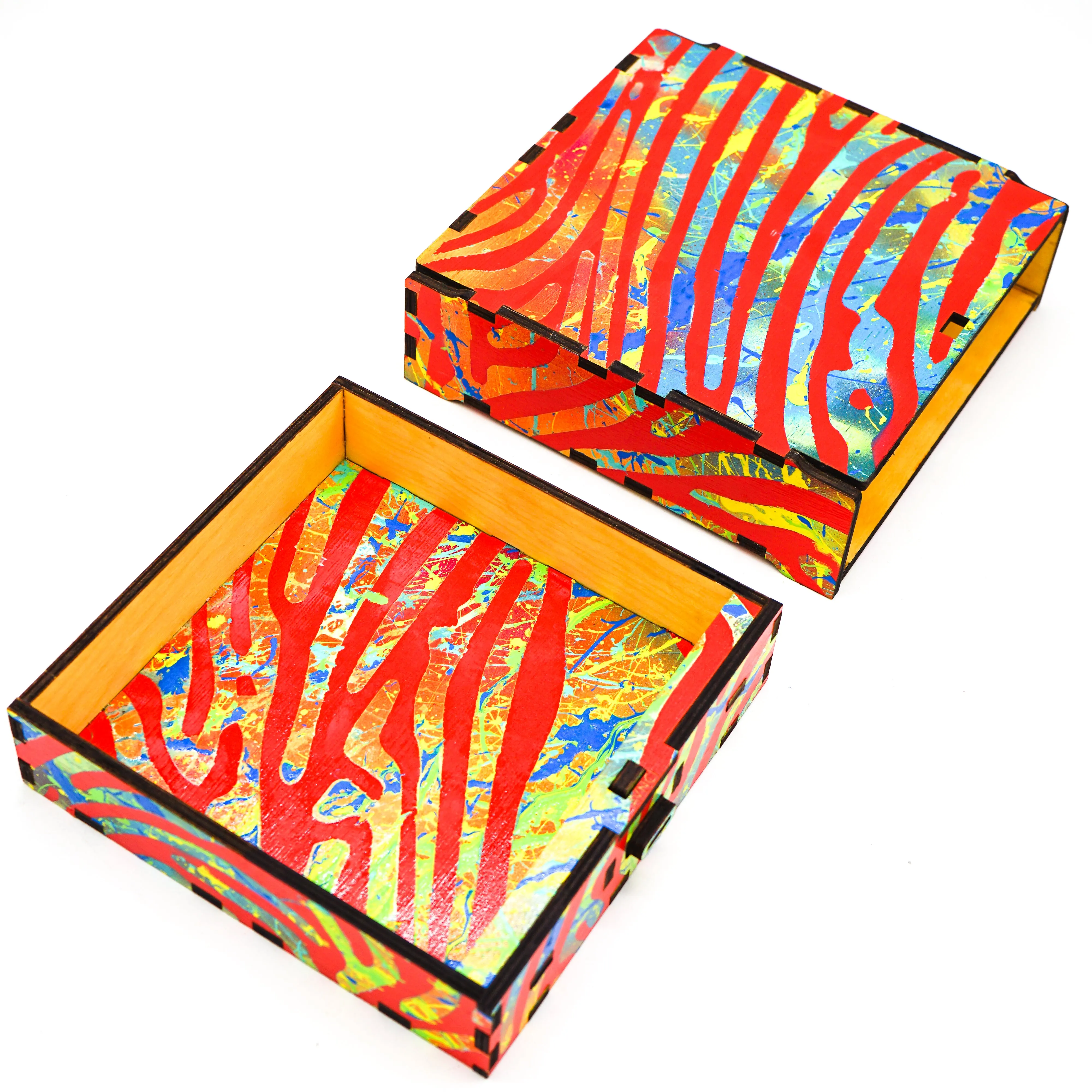 "Autumn Fire" Sliding Drawer