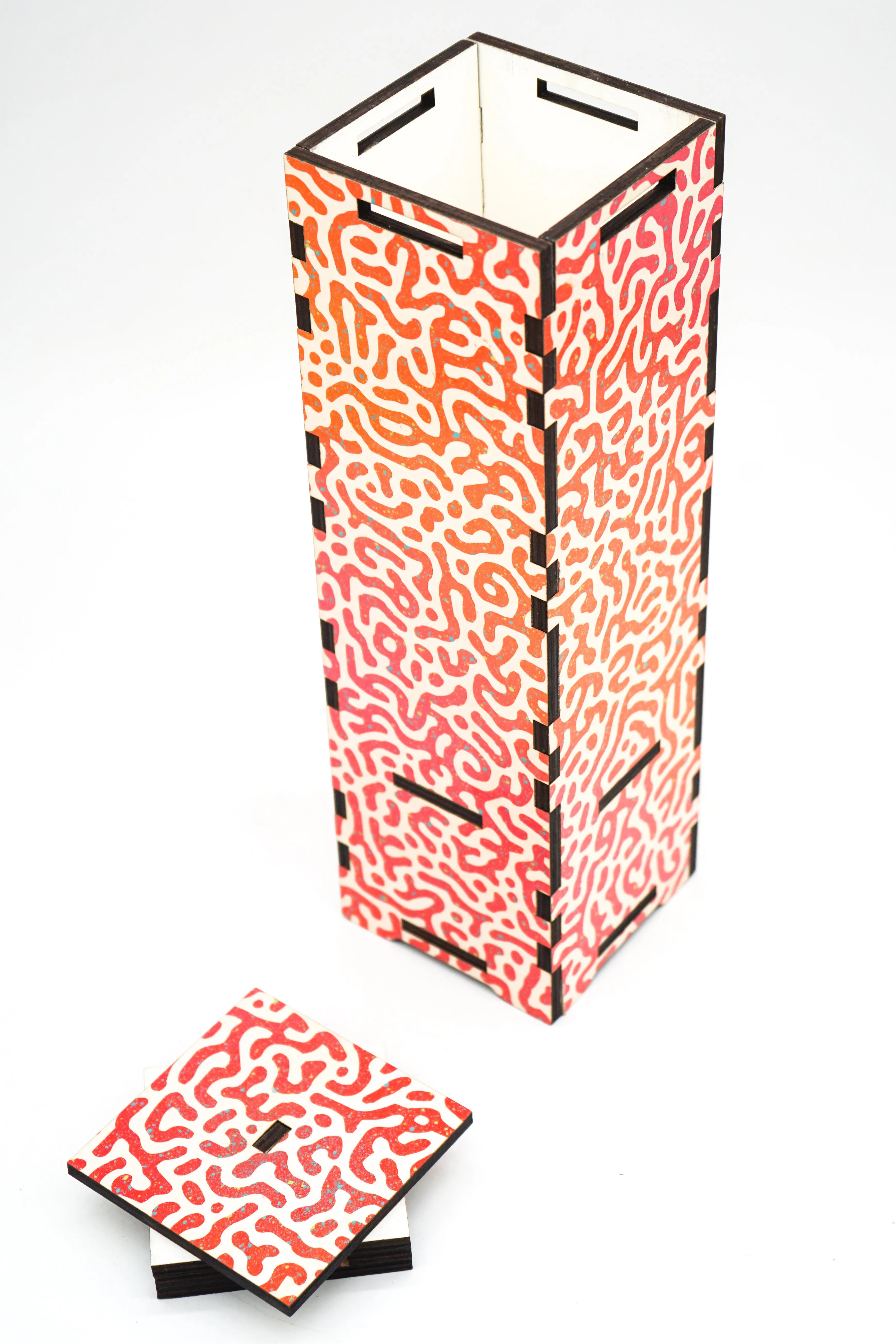 "Dappled Orchard" Twist Wine Box