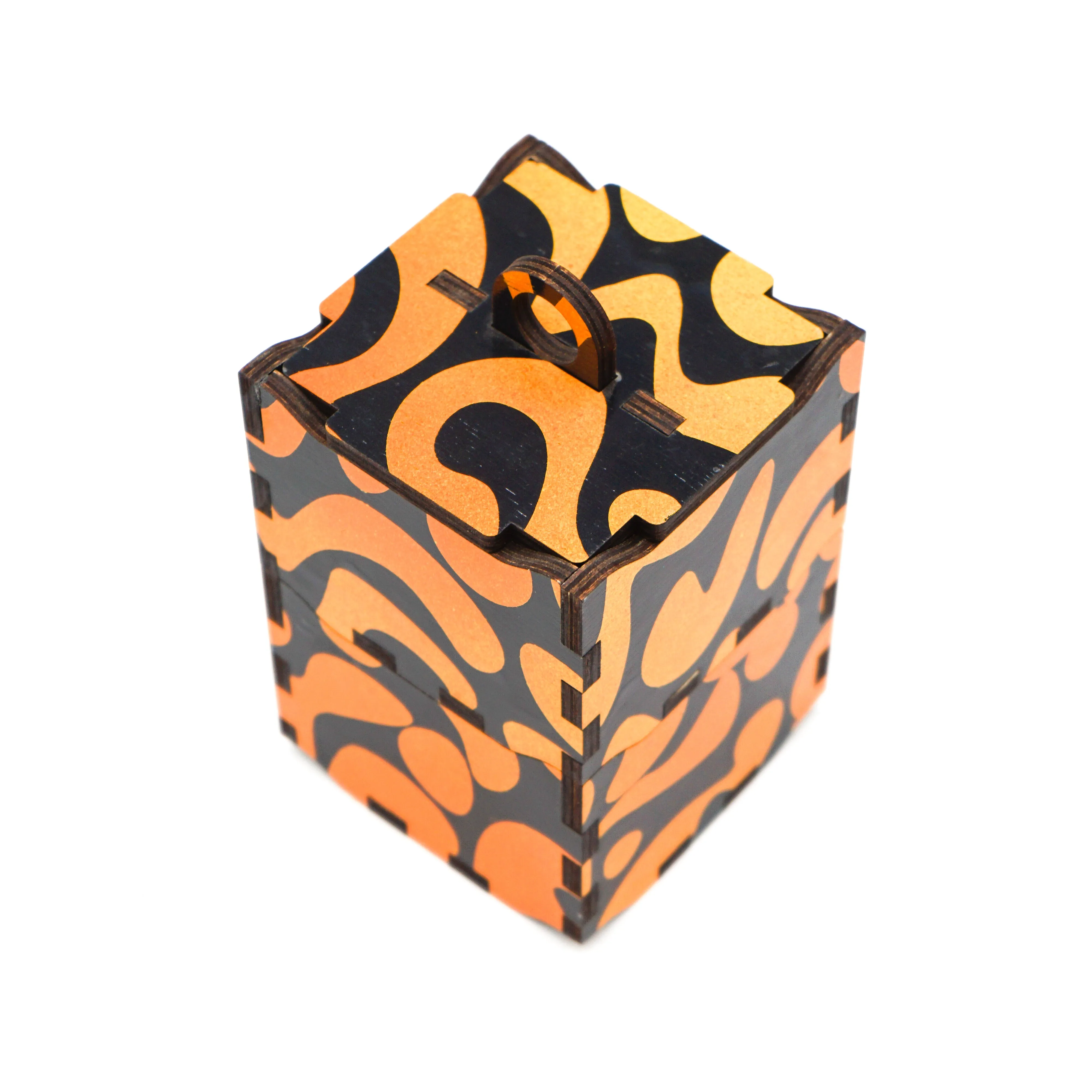 "Midnight Lava" Stacking Tower