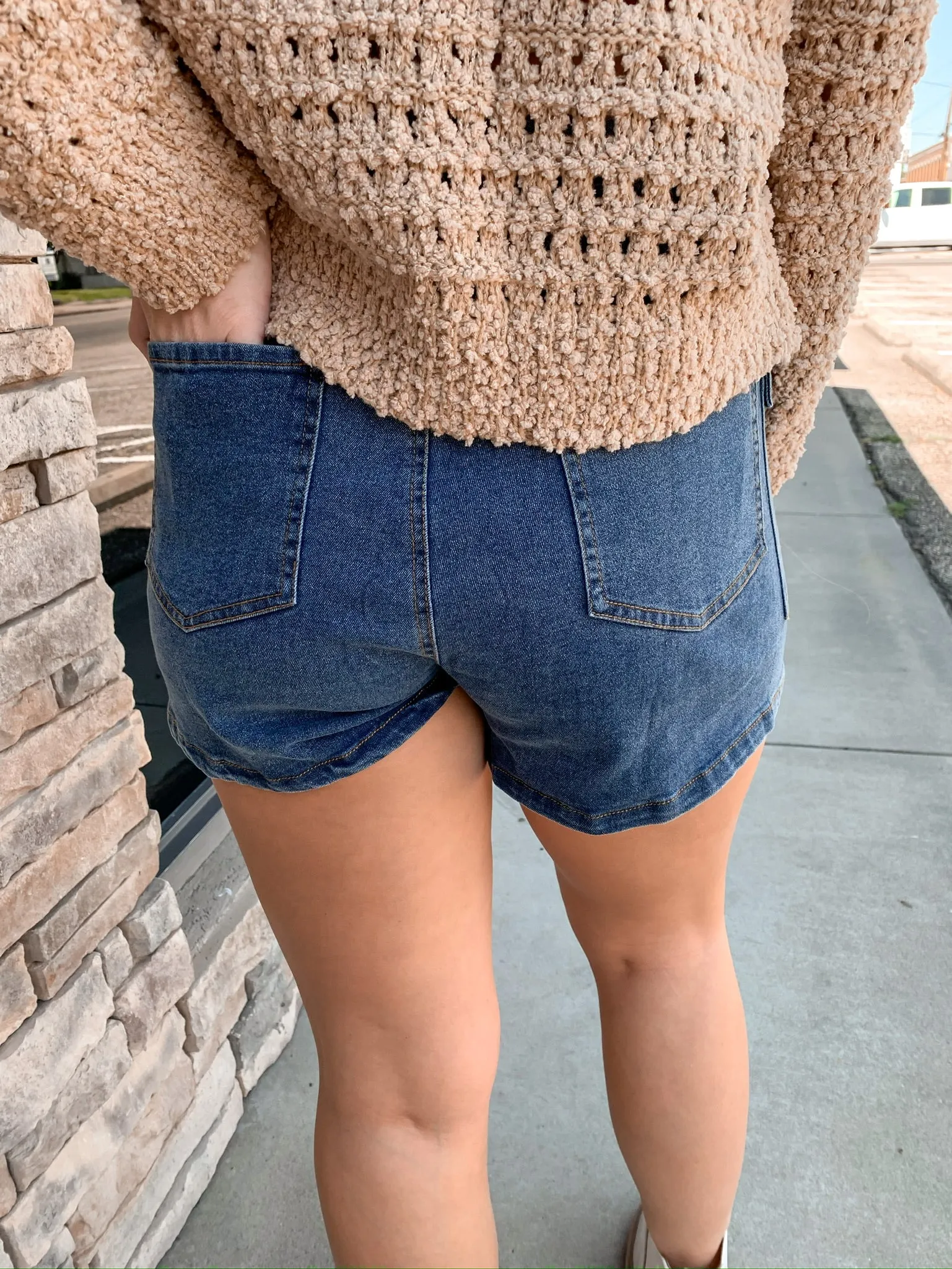 "You're Cute Jeans" Skort