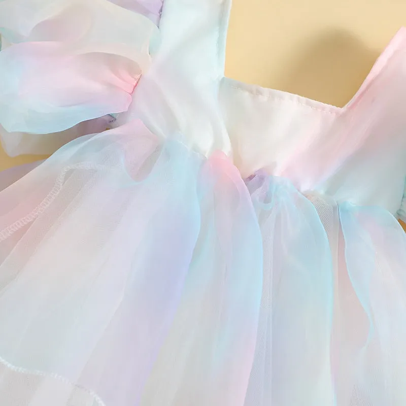 Rainbow Party Dress