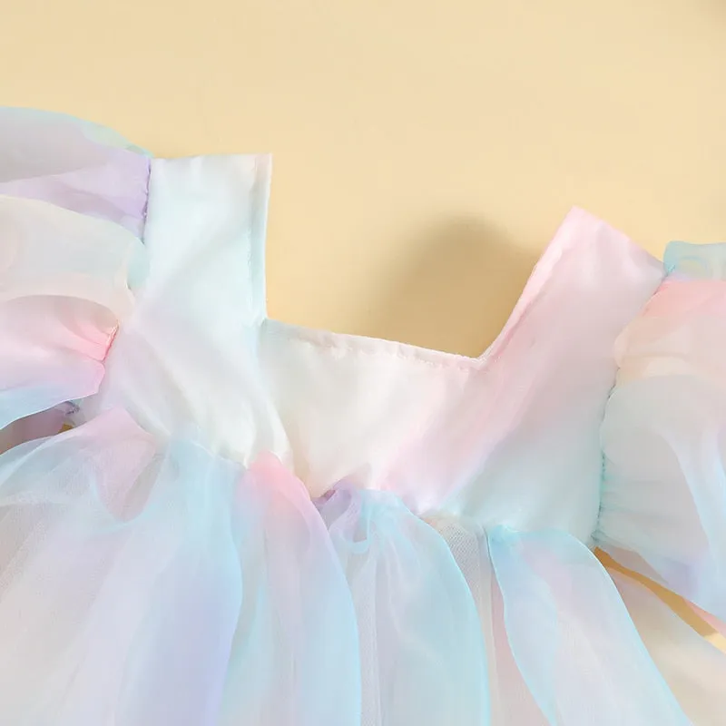 Rainbow Party Dress