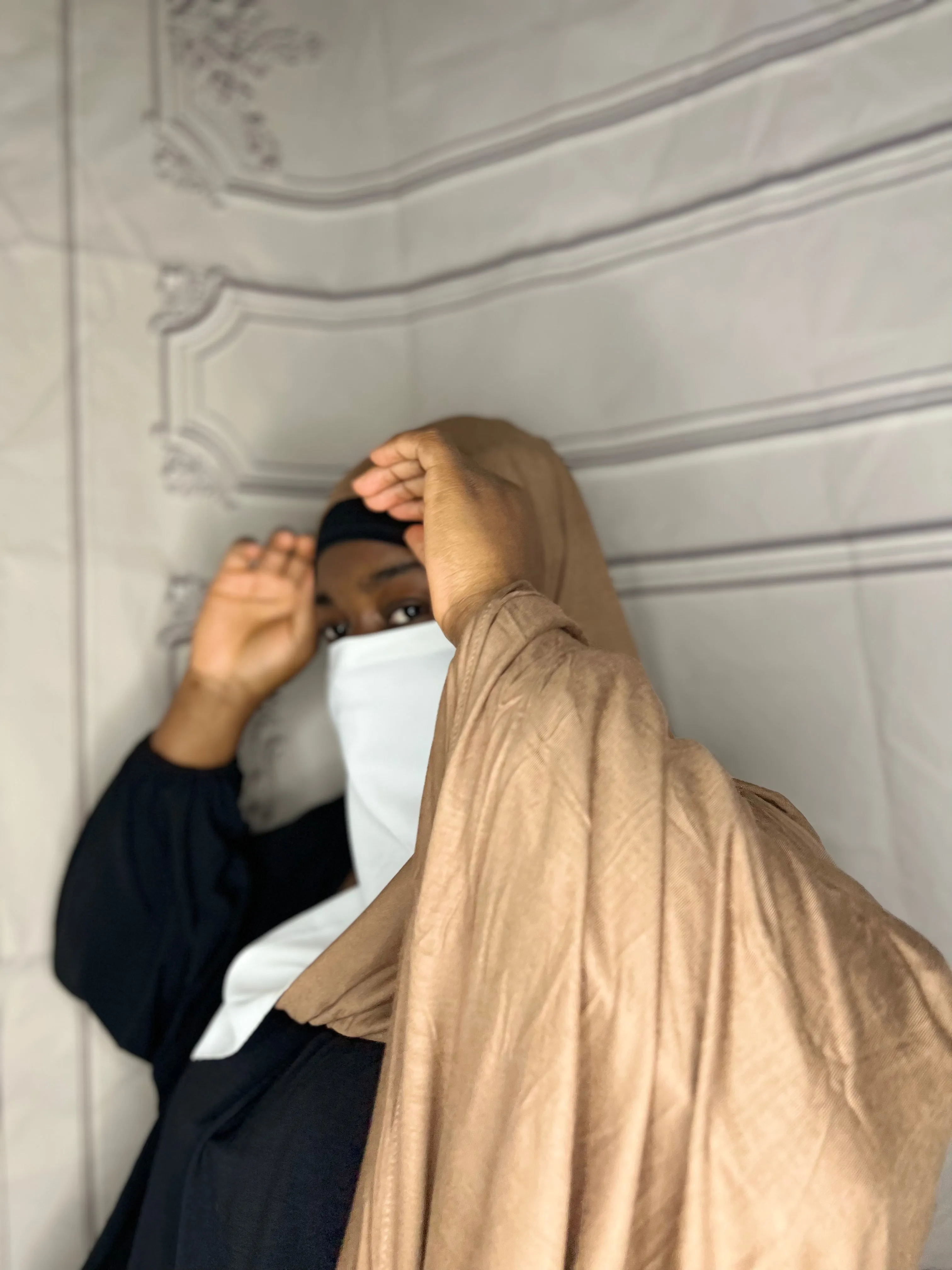 Ramadan  jersey Hijab Box :Earthy