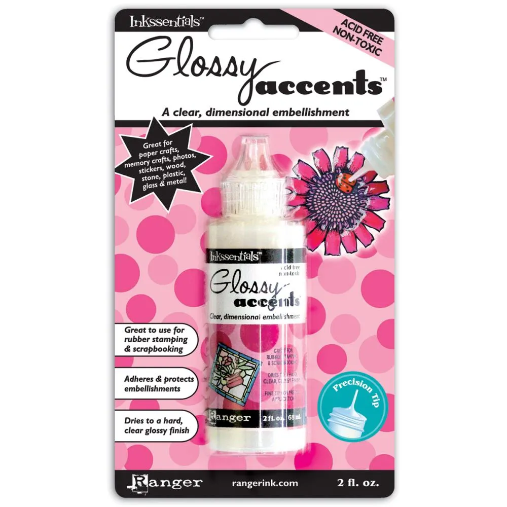 Ranger Glossy Accents 2 fl Oz Bottle