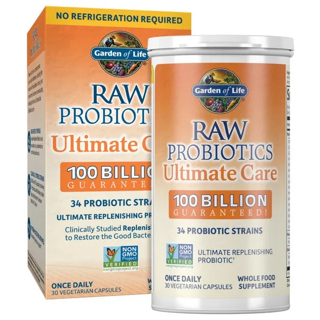 Raw Probiotics Ultimate Care Shelf Stable