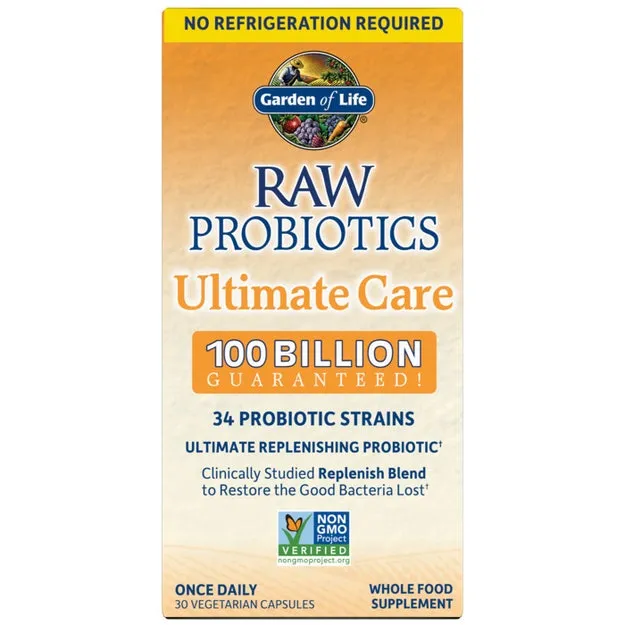 Raw Probiotics Ultimate Care Shelf Stable