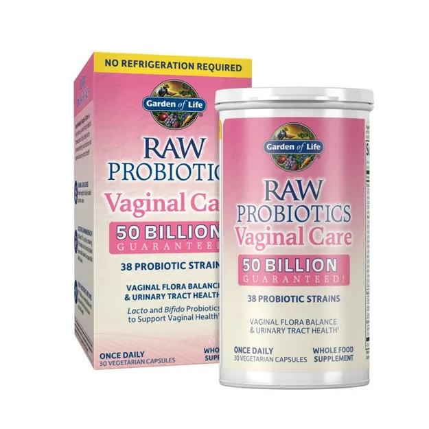 Raw Probiotics Vaginal Care Shelf Stable