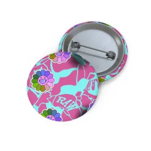 RAW SUSHI OG CAMO Pin Button