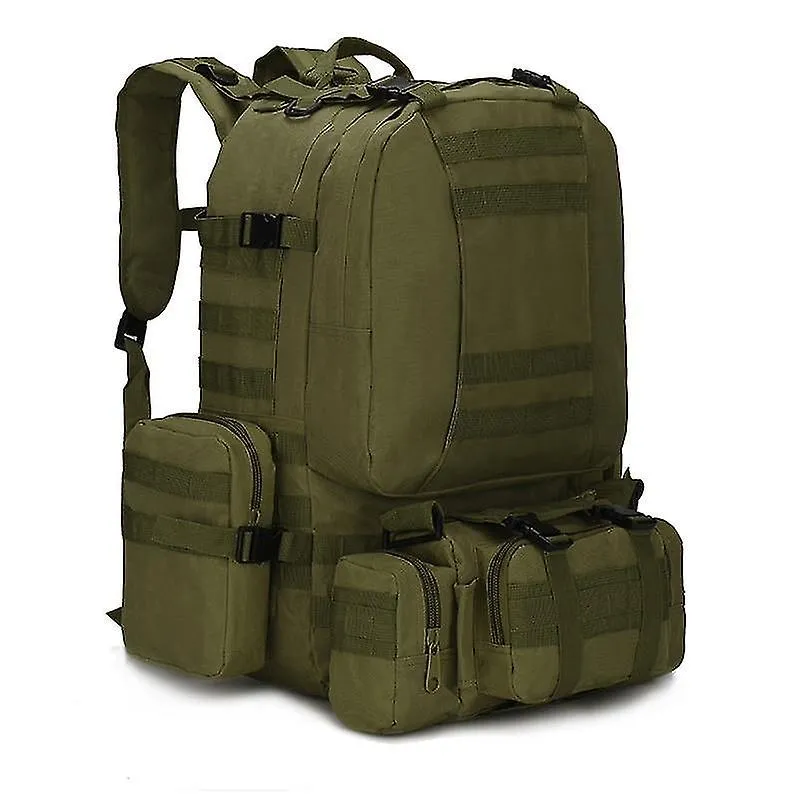 RECON GS2 MOLLE 600D Tactical  R72  3-day Assault Pack with 3 x Detachable Pouches