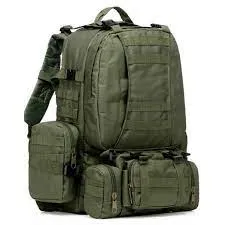 RECON GS2 MOLLE 600D Tactical  R72  3-day Assault Pack with 3 x Detachable Pouches