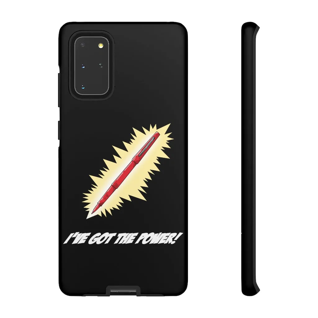 Red Pen Power Samsung Tough Case