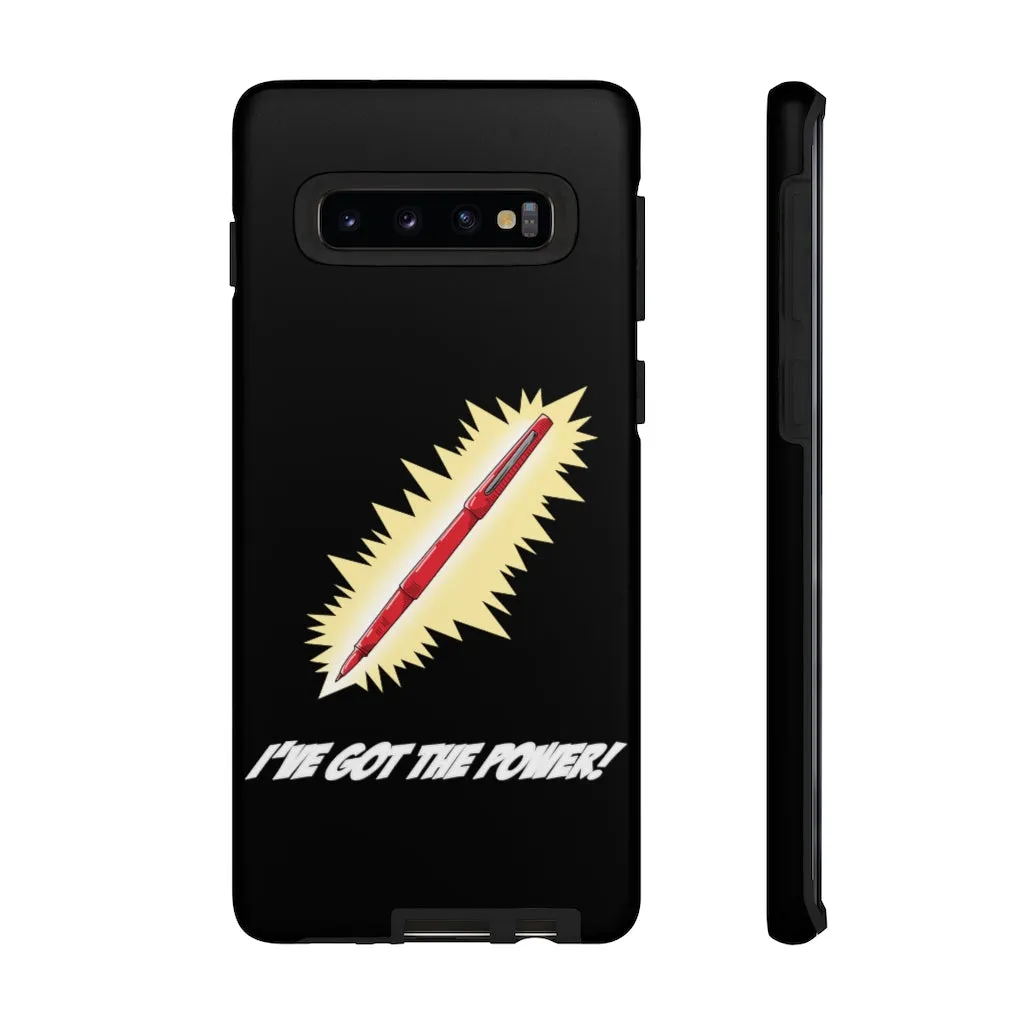 Red Pen Power Samsung Tough Case