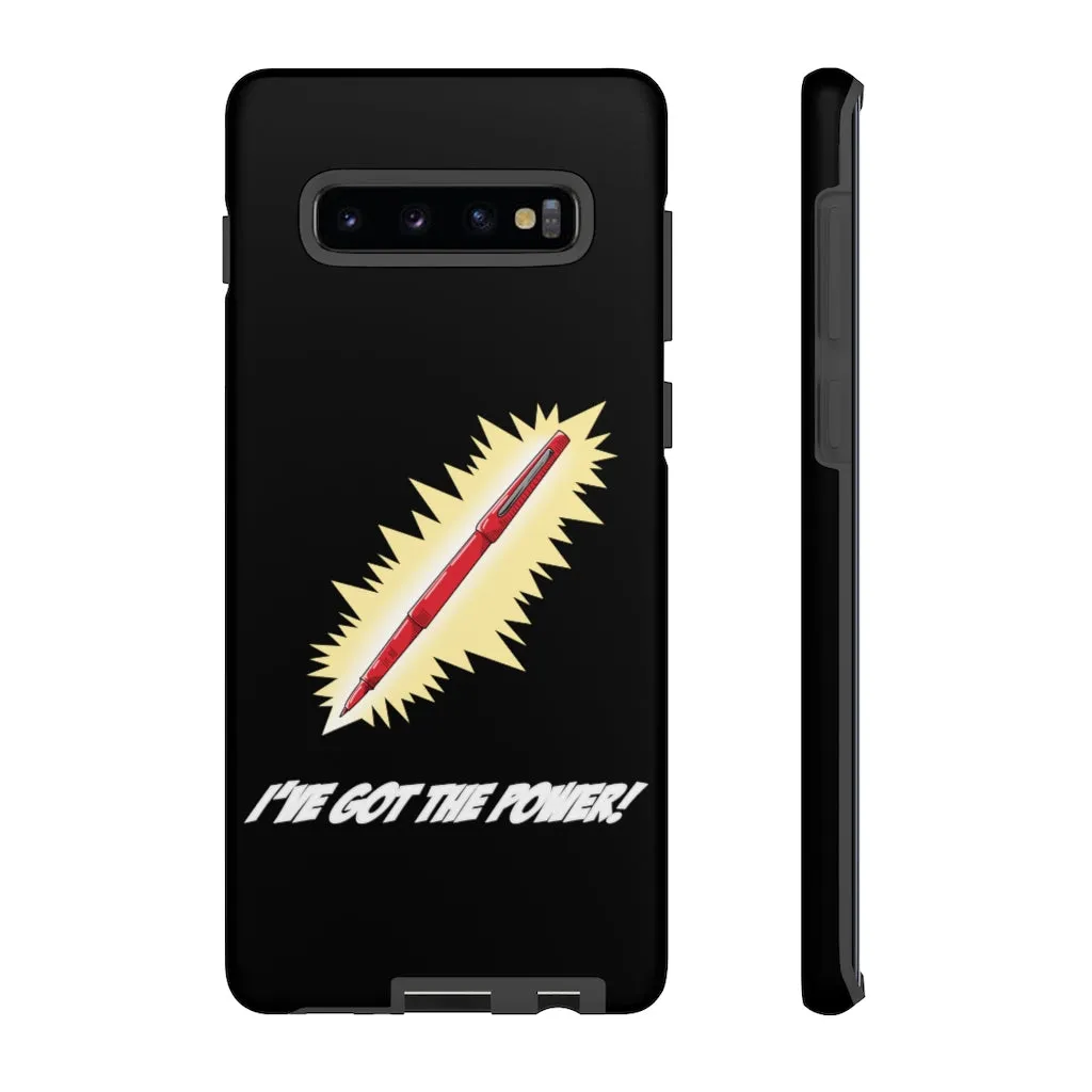 Red Pen Power Samsung Tough Case