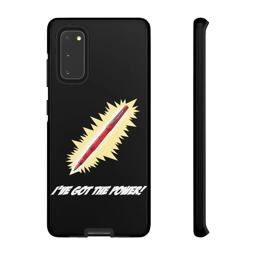 Red Pen Power Samsung Tough Case