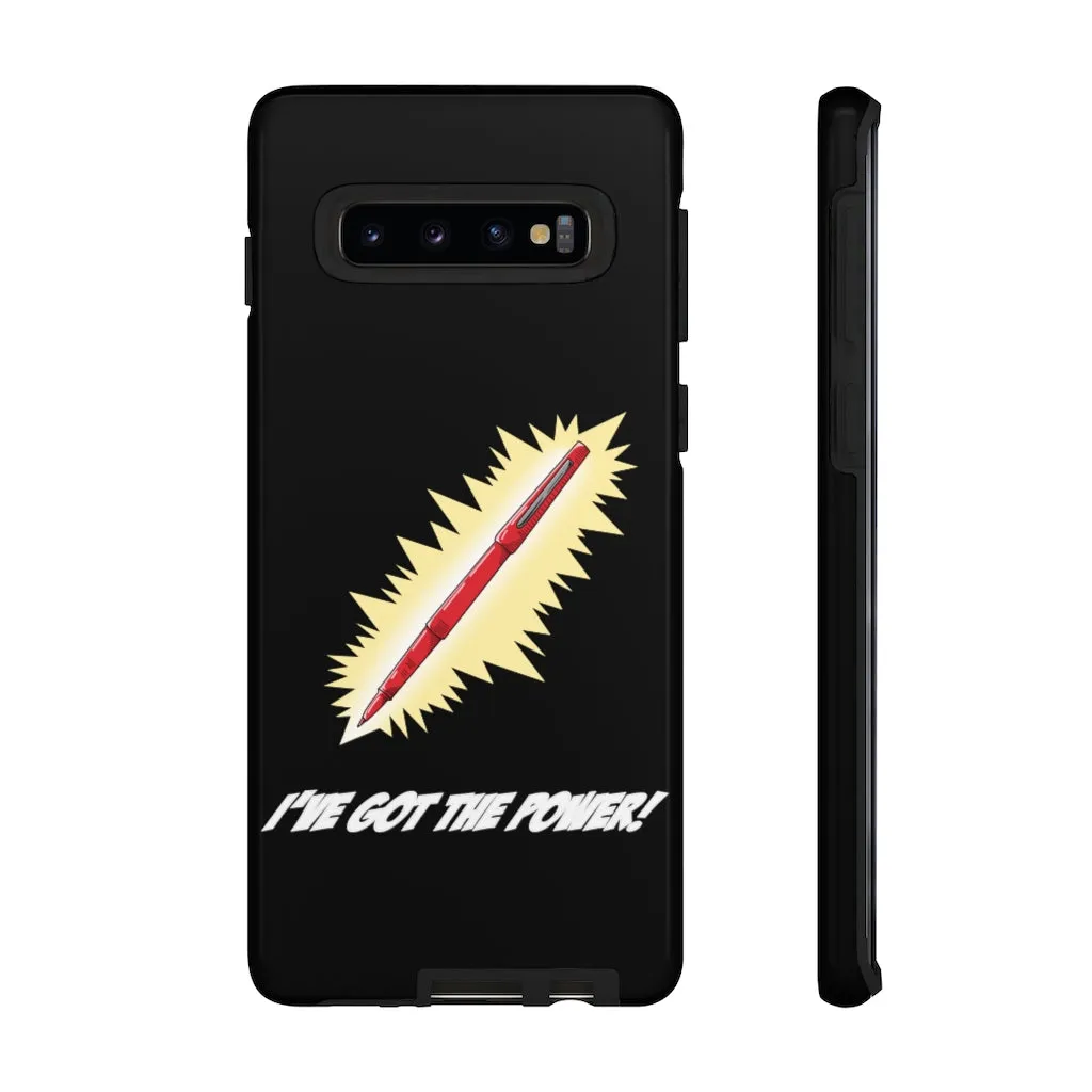 Red Pen Power Samsung Tough Case