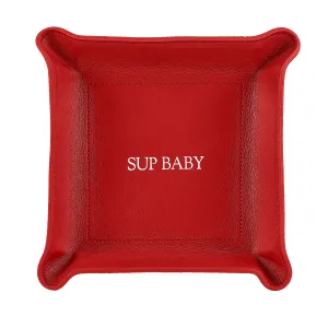 Red Sup Baby Medium Valet Tray