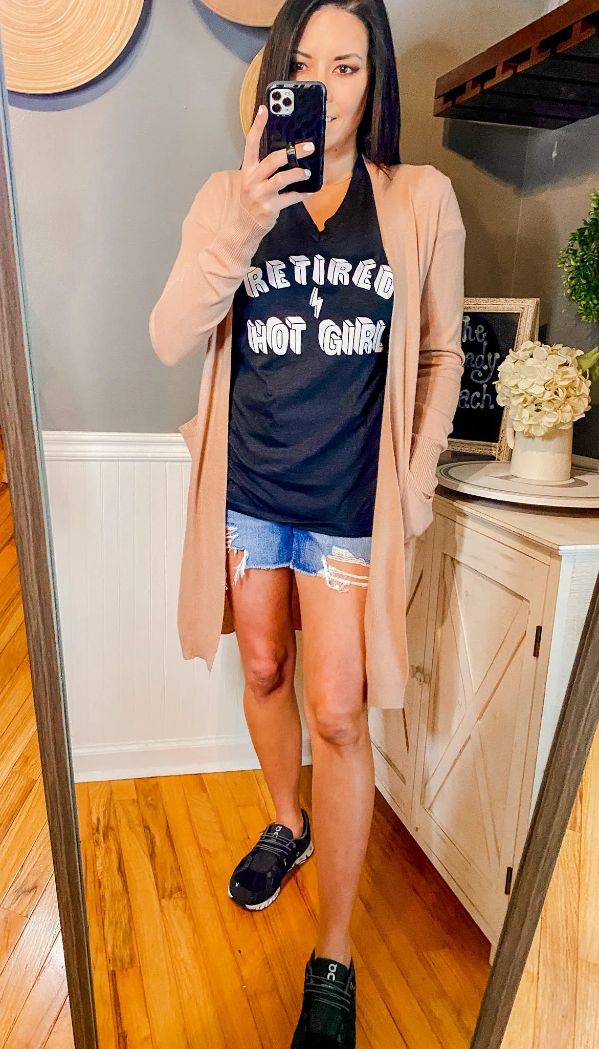 Retired Hot Girl Tee