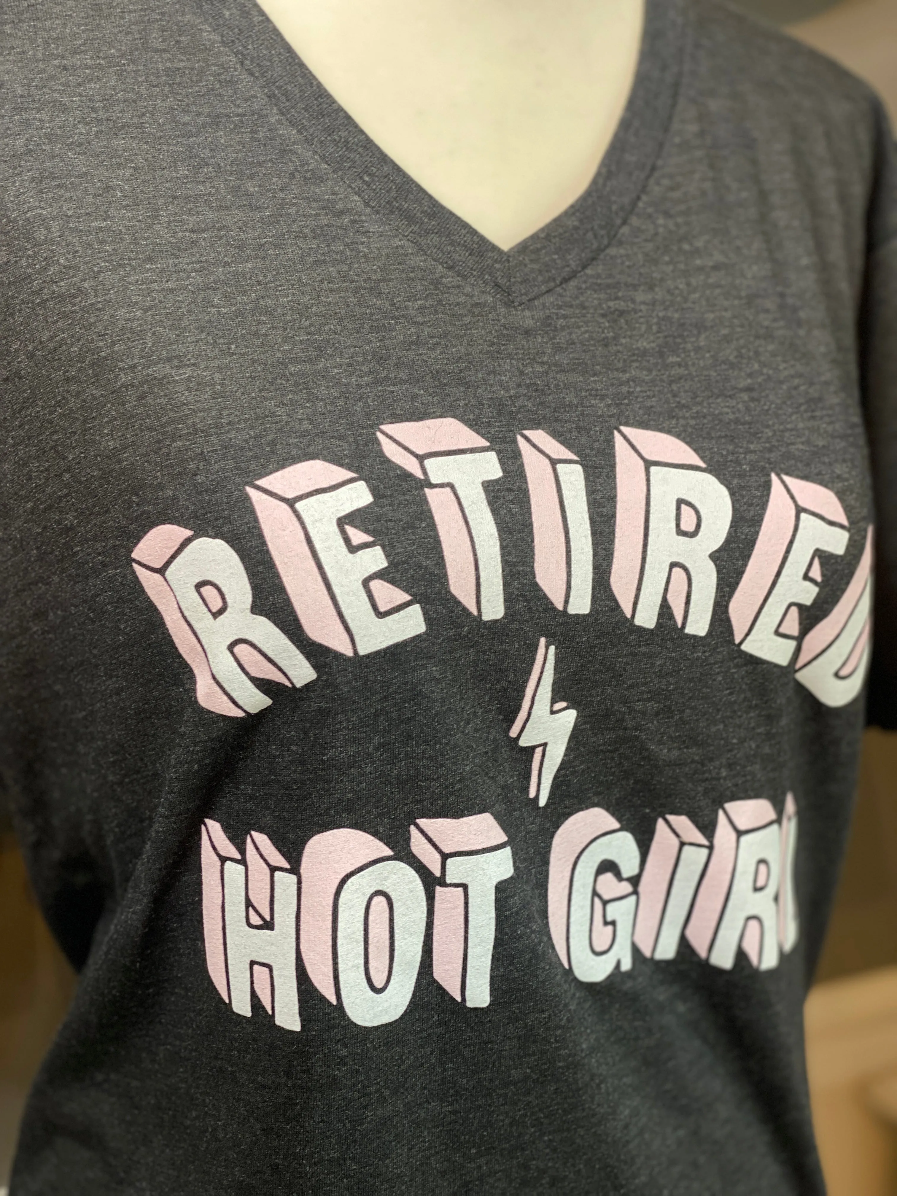 Retired Hot Girl Tee