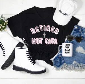 Retired Hot Girl Tee