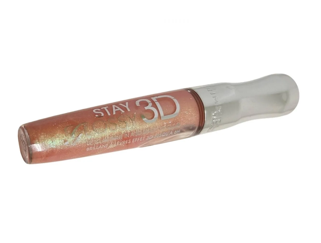Rimmel London Stay Glossy 3D Lip Gloss, Popcorn for 2 # 113