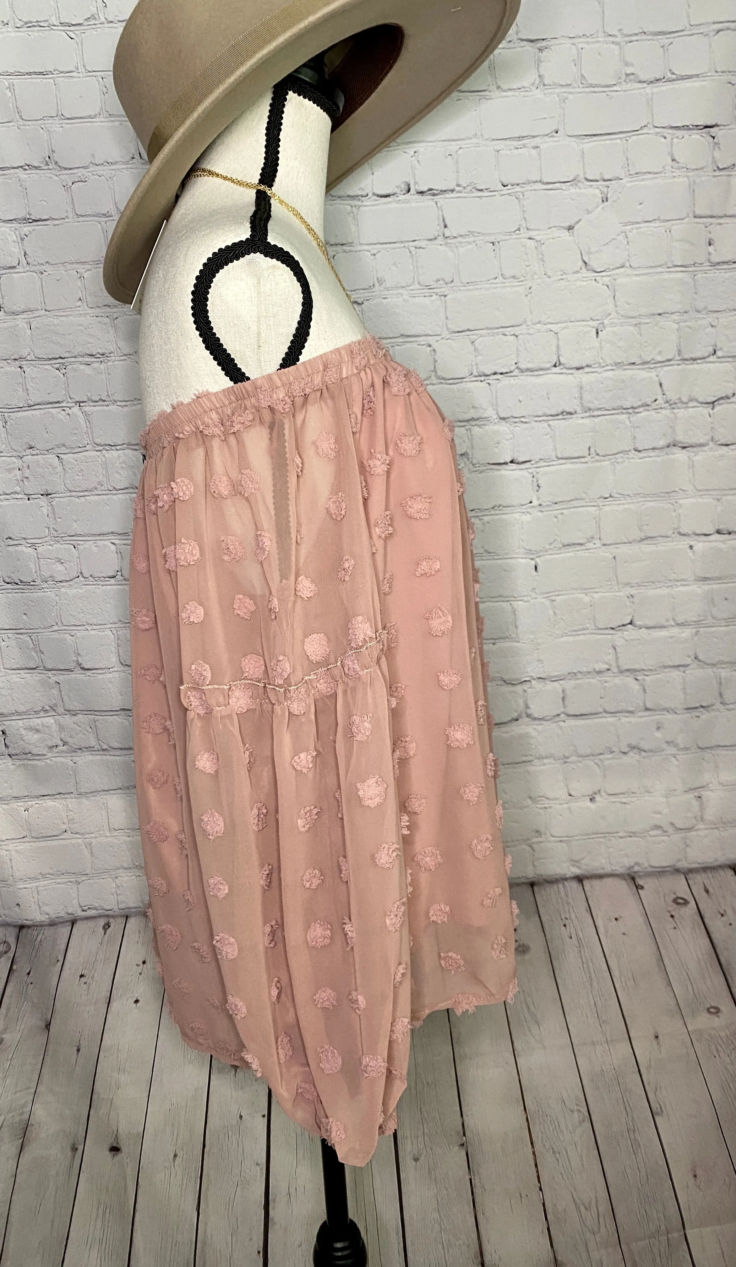 Rosé All Day Off The Shoulder Top