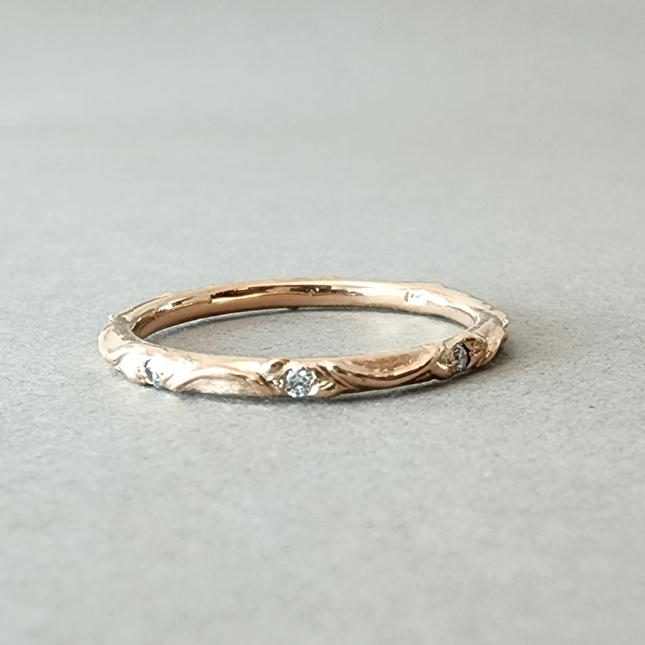 ROSE GOLD & MORGANITE SET