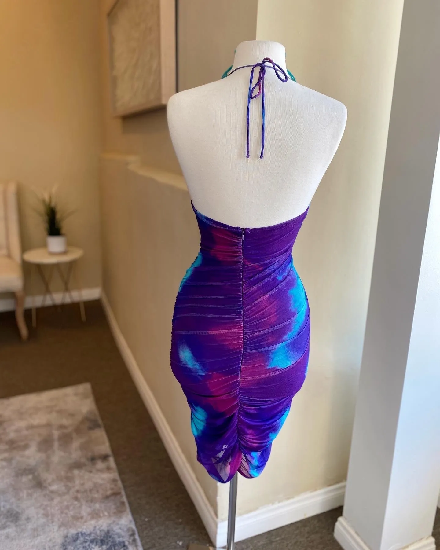 Rouge Cut Out Mini Dress FS