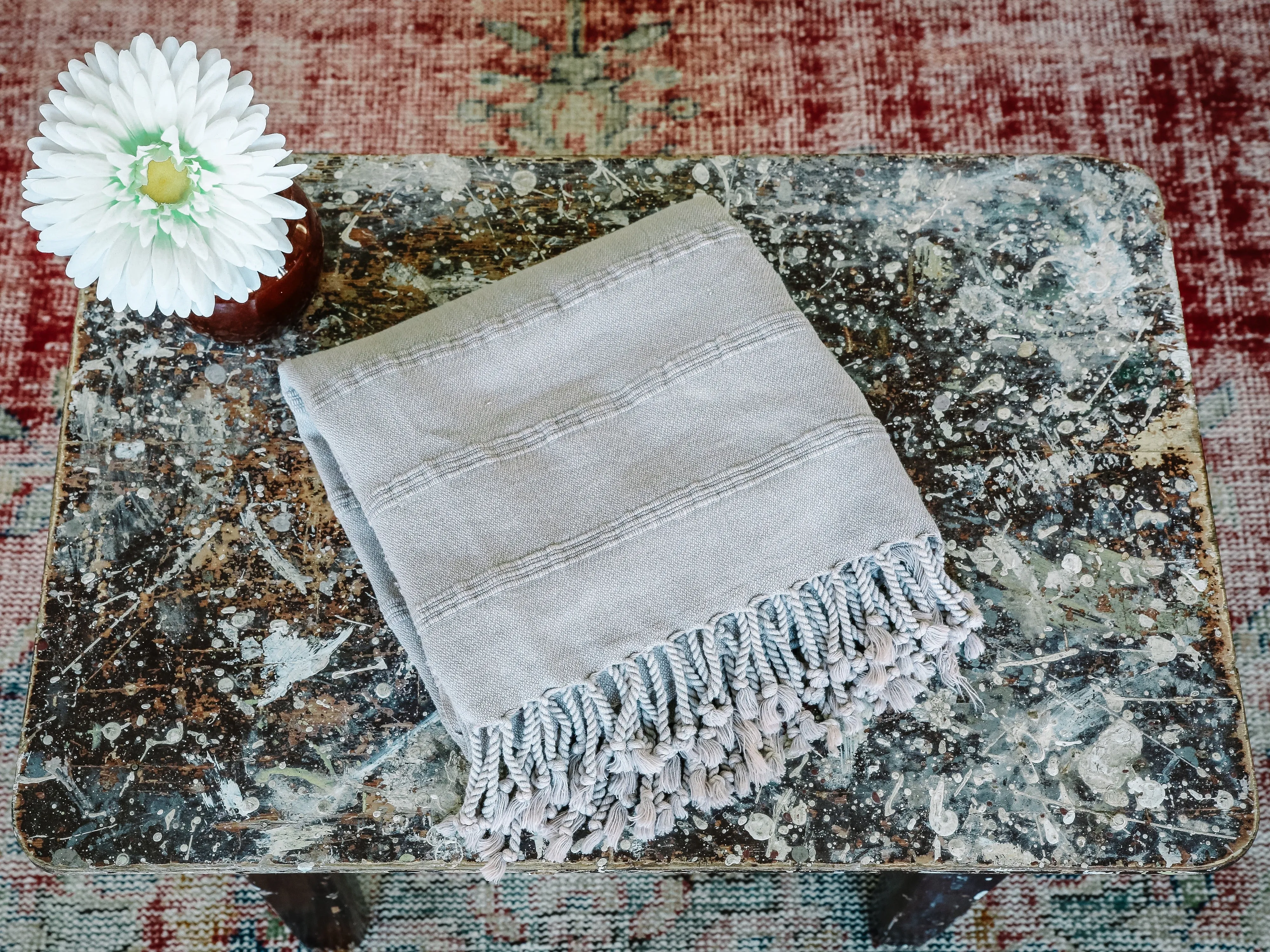 Rustic Pestemal in Earthy