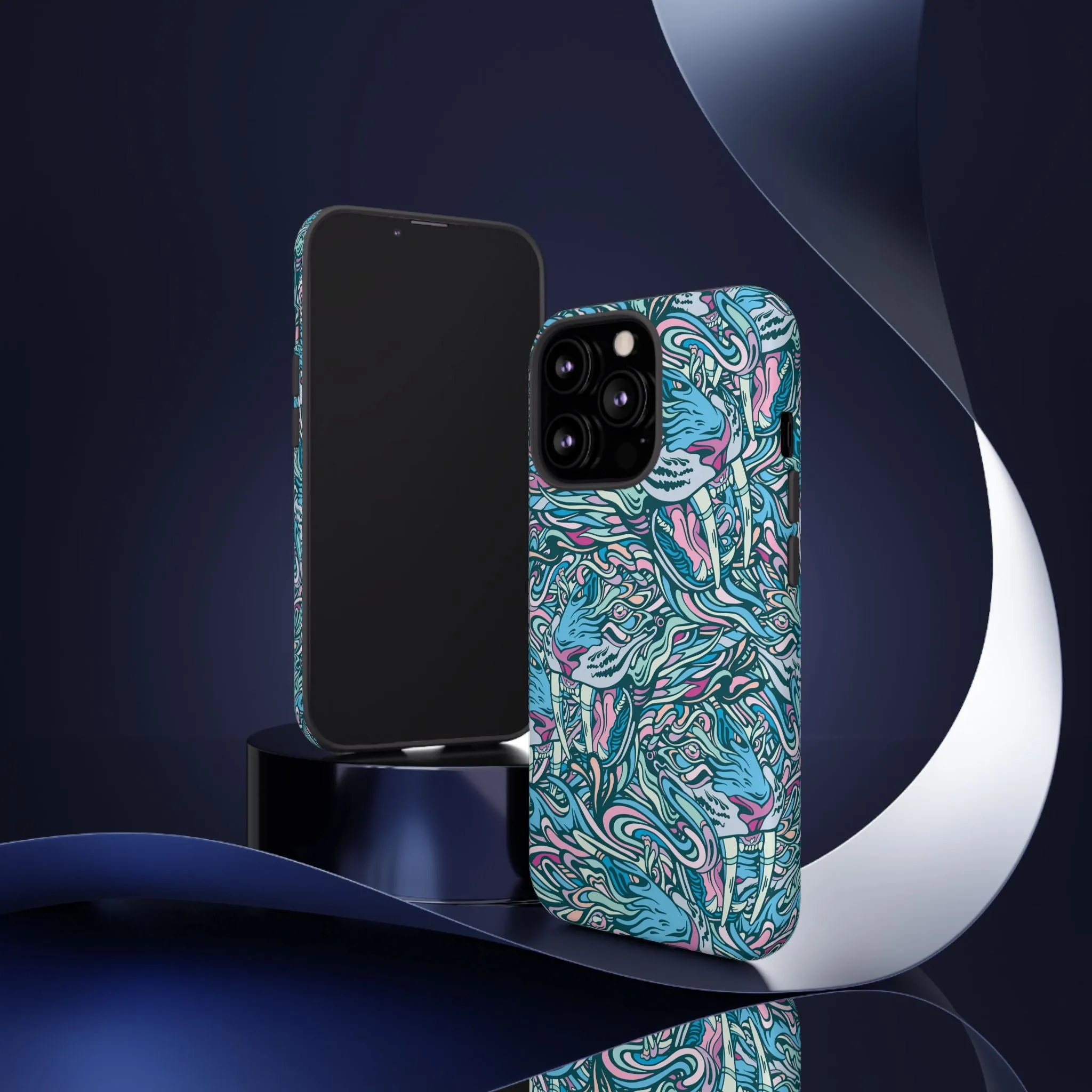 SABERTOOTH BY CHAYA AV PHONE CASE - iPHONE GALAXY PIXEL PHONE CASE