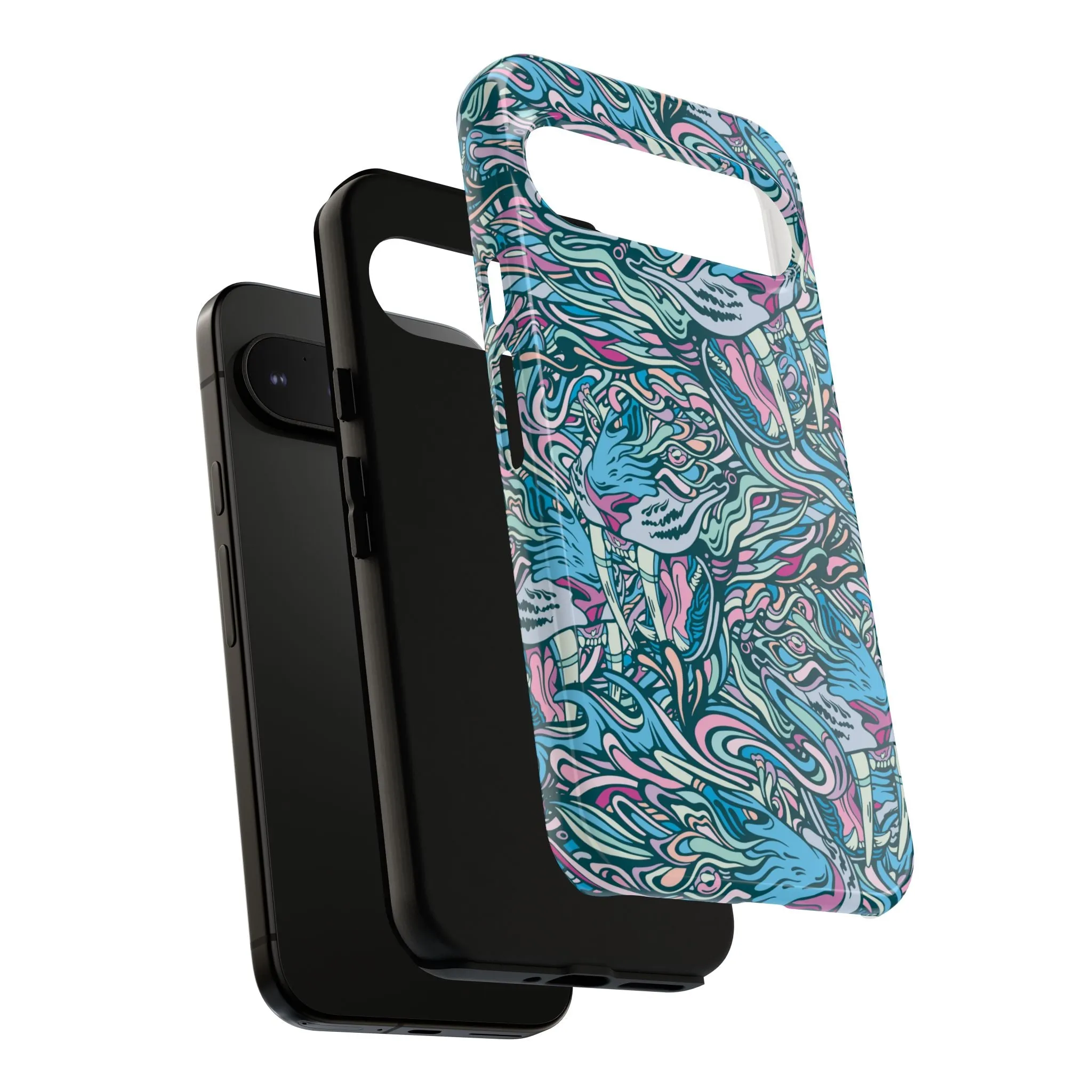 SABERTOOTH BY CHAYA AV PHONE CASE - iPHONE GALAXY PIXEL PHONE CASE