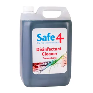 Safe4 Concentrated Disinfectant - Mint, 5L