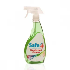 Safe4 Disinfectant Cleaner - Apple, 500ml