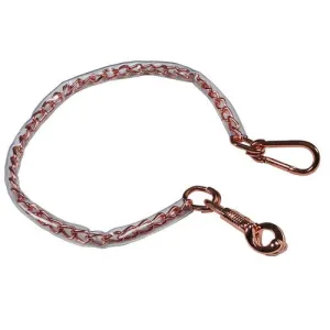 Safety Trailer Tie Rose Gold 91cm Plastic Covered