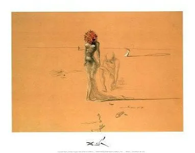 Salvador Dali - Female Figure