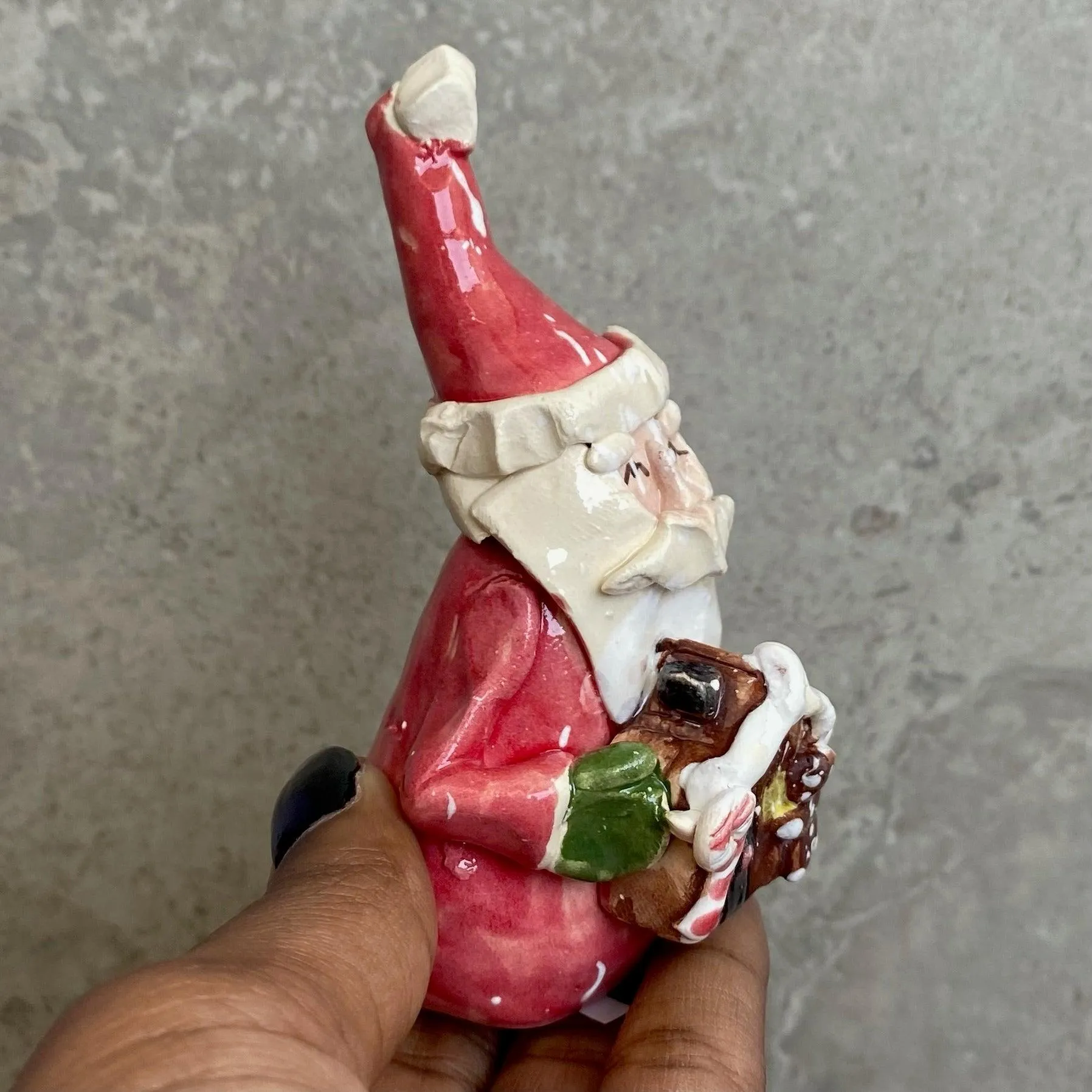 Santa Handmade Cute Christmas Decor