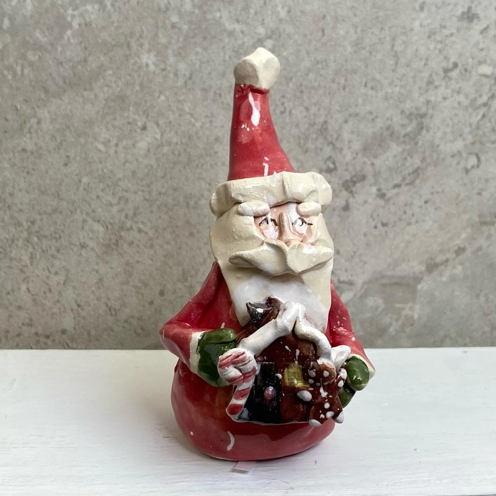 Santa Handmade Cute Christmas Decor