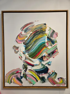 Seduction of Paint earthy wood frame