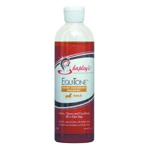 Shapley's EquiTone goldening shampoo 946ml bottle